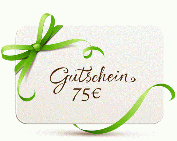 Gutschein über 75€