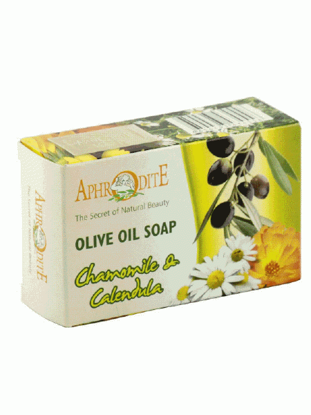 Olivenseife mit Kamille & Calendula