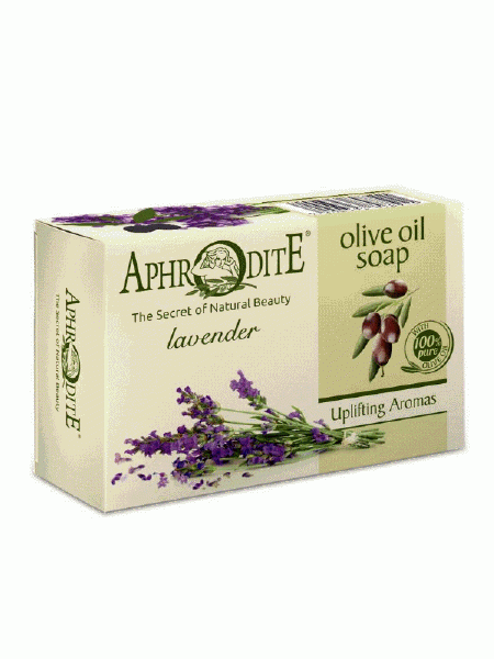 Olivenseife mit Lavendel